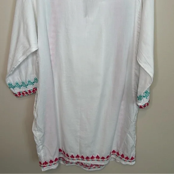 Vineyard Vines Embroidered Tunic Cover Up Size Small - Picture 10 of 13